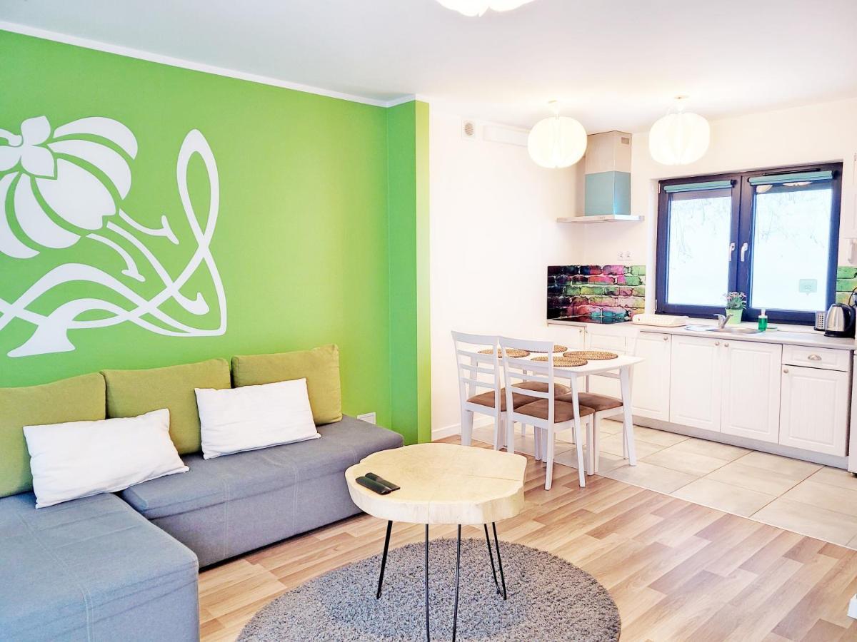 Apartamenty Zloty Widok ชเจอร์ค ภายนอก รูปภาพ